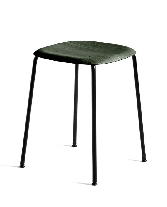 Nieuw Hay Soft Edge 70 zwart onderstel kruk-Hunter