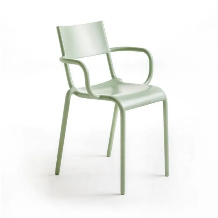 Weekendaanbieding Kartell Generic A stoel-Grijs-groen