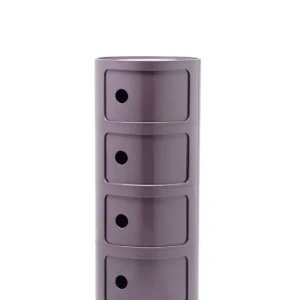 Finale Uitverkoop Kartell Componibili kastje -4 hoog-Paars