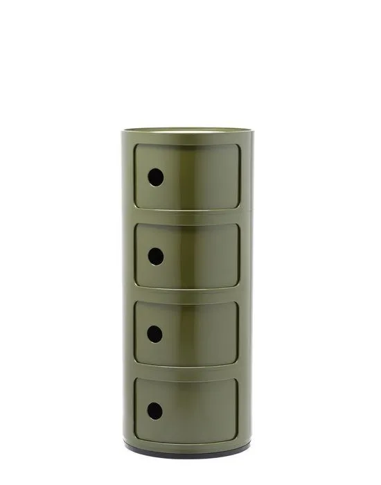 Flitsaanbieding Kartell Componibili kastje -4 hoog-Groen