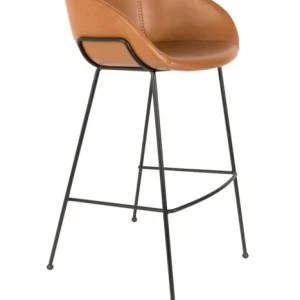 Zuiver Feston barkruk-Cognac-Zithoogte 76 cm Dagaanbieding