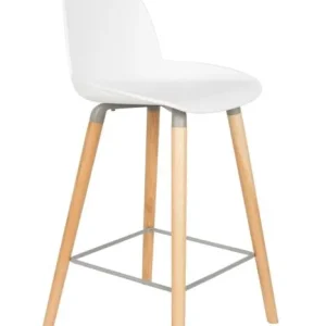 Hete Deal Zuiver Albert Kuip barkruk-Wit-Zithoogte 65 cm