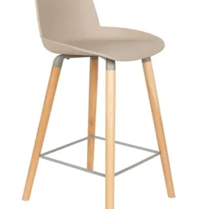 Tijdelijk Beschikbaar Zuiver Albert Kuip barkruk-Taupe-Zithoogte 65 cm