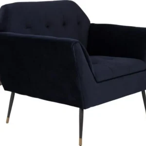 Direct Verzonden Dutchbone Kate fauteuil-Donker blauw