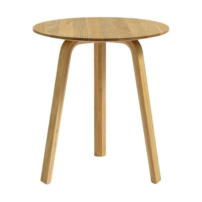 Bestseller HAY Bella bijzettafel-49 cm hoog-Eiken geolied