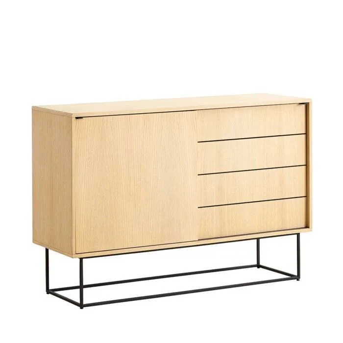 WOUD Virka hoog dressoir-Natural Goedkoop