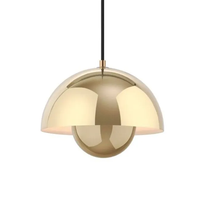 Gratis Retour &tradition FlowerPot VP1 hanglamp-Goud