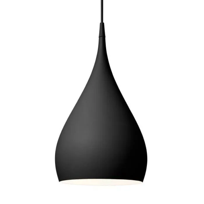 Betrouwbaar &tradition Spinning BH1 hanglamp-Mat zwart