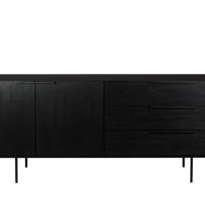 Zuiver Travis zwart eiken dressoir Superprijs