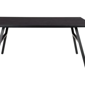 Shop Nu Zuiver Seth zwart eiken eetkamertafel-180x90 cm