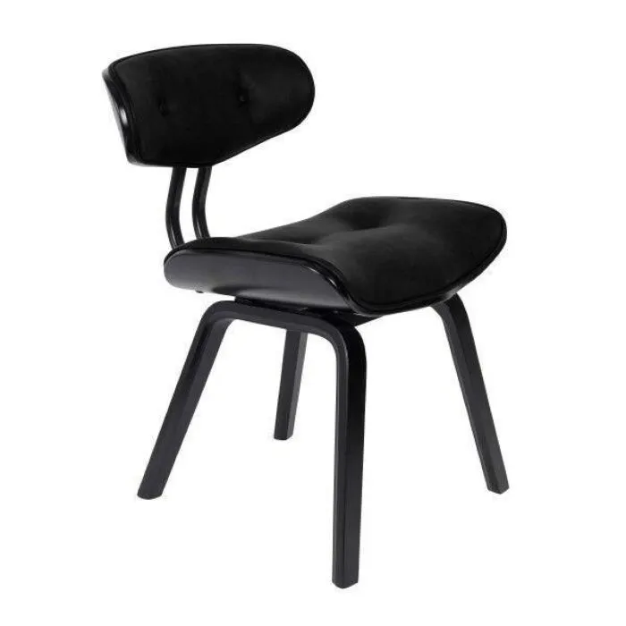 Dutchbone Blackwood black stoel Fabrieksprijs