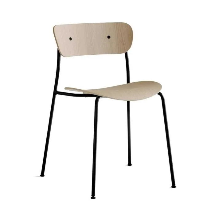 Nu Kopen &tradition Pavilion AV1 stoel-Blank gelakt eiken