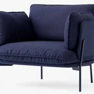 &tradition Cloud LN1 fauteuil-Blauw Beperkte Voorraad