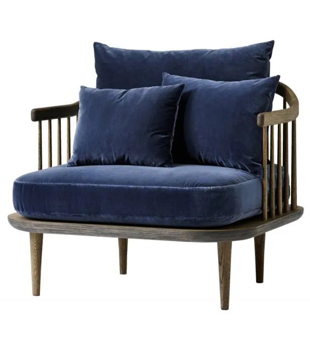 &tradition Fly SC1 fauteuil-Blauw Must-Have