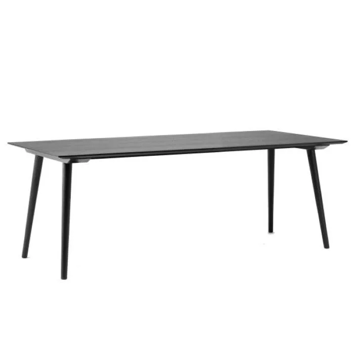&tradition In Between SK5 200 eetkamertafel-Black lacquered oak Finale Uitverkoop