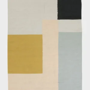 Lage Prijs Ferm Living Kelim Square vloerkleed-160x250 cm