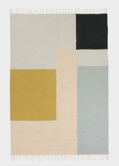 Lage Prijs Ferm Living Kelim Square vloerkleed-160x250 cm