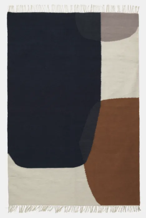 Gratis Retour Ferm Living Kelim Merge vloerkleed-160x250 cm