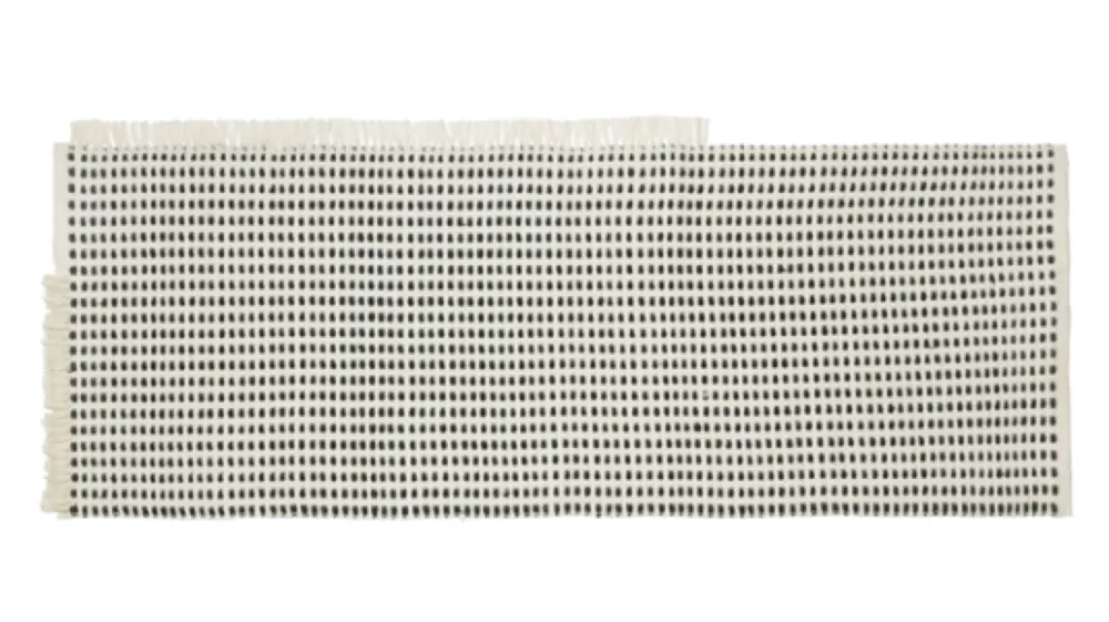 Gecertificeerd Ferm Living Way Off-White/Blue loper