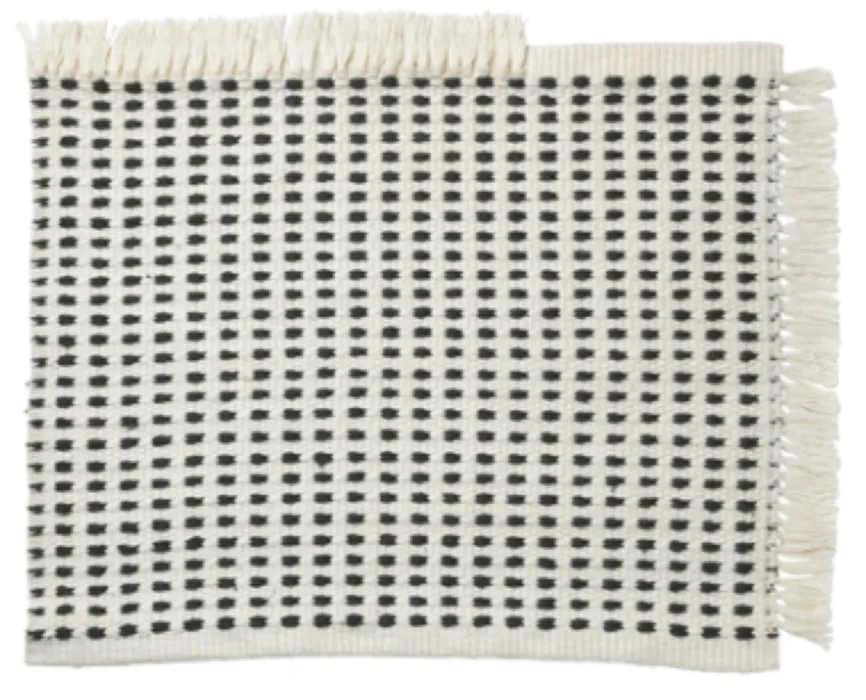 Ferm Living Way Off-White/Blue mat Goedkoop
