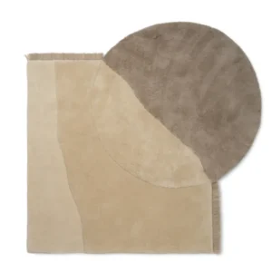 Ferm Living View vloerkleed-Beige Exclusieve Aanbieding