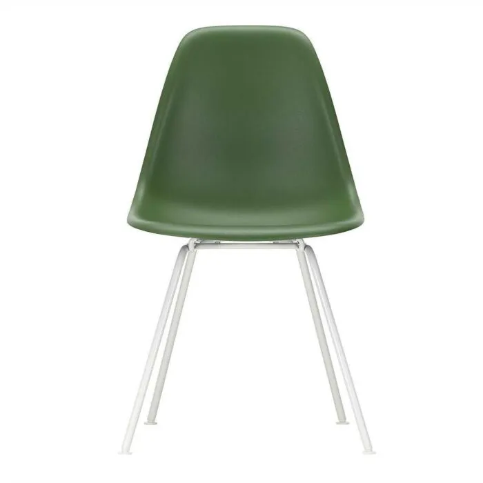 Vitra Eames DSX stoel met wit onderstel-Forest Gereduceerde Prijs