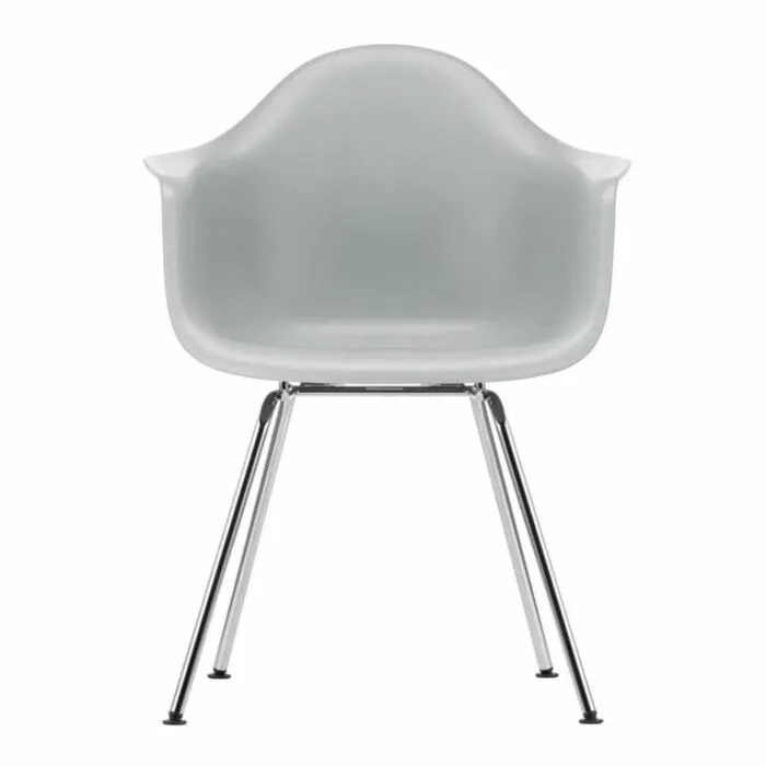 Vitra Eames DAX stoel met verchroomd onderstel-Light Grey Lage Prijs