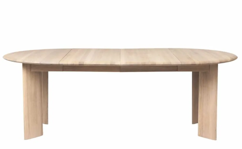 Ferm Living Bevel Extendable x2 tafel-Natural Gereduceerde Prijs