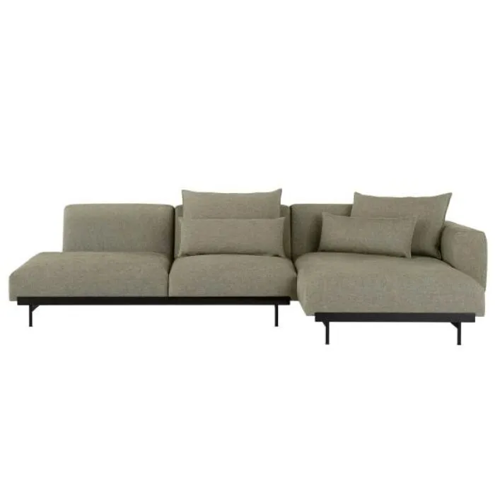 muuto In Situ 3-zits combinatie bank-Hoek rechts Nieuw