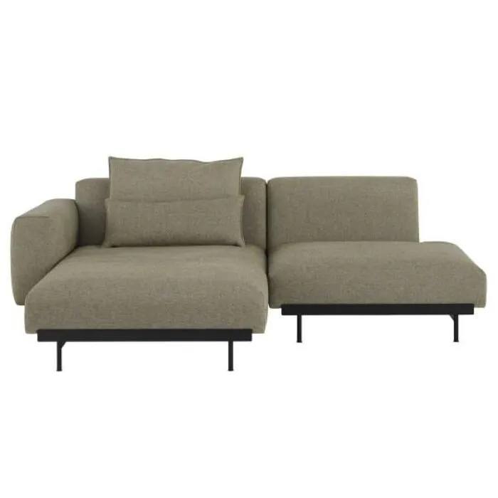 Shop Nu muuto In Situ 2-zits combinatie bank-Clay 15-Hoek links