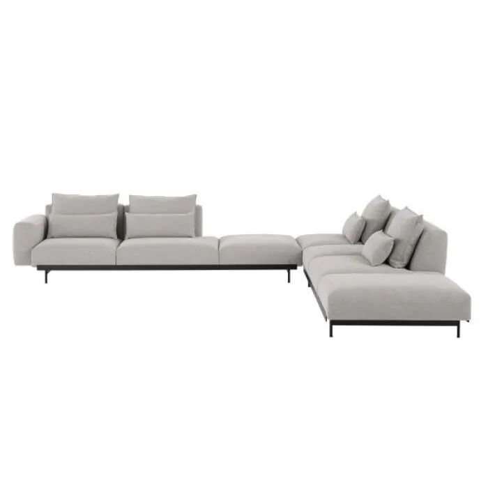 Merkproduct muuto In Situ combinatie hoekbank-Clay 12-Hoek rechts