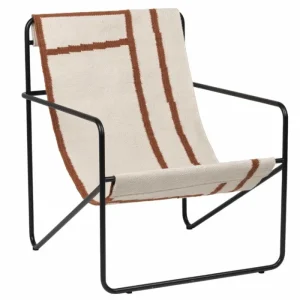 Koop Vandaag Ferm Living Desert zwart fauteuil-Shape