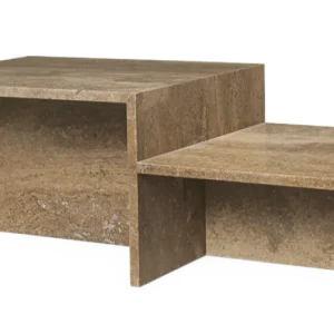 Ferm Living Distinct salontafel-Donker bruin Betaalbaar
