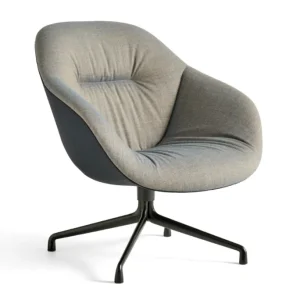 Hay AAL 81 Soft Duo stoel-Remix 852 + Steelcut Trio 195-Gepoedercoat aluminium Exclusieve Aanbieding