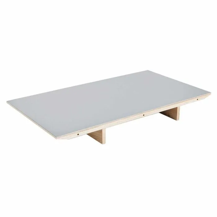 Hay CPH30 blad voor tafel uitschuifbaar-Grijs-80x50 cm-Water-based Koopje