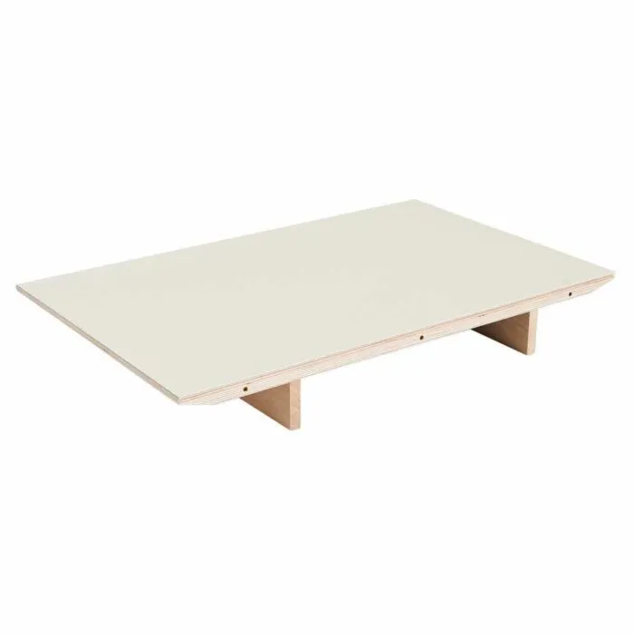 Finale Uitverkoop Hay CPH30 blad voor tafel uitschuifbaar-Off-white-80x50 cm-Water-based