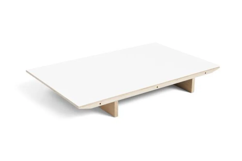 Gecertificeerd Hay CPH30 blad voor tafel uitschuifbaar-Wit-90x50 cm-Water-based