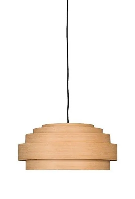 Tijdelijk Beschikbaar Ay Illuminate Thin Wood hanglamp-Medium