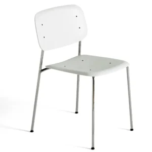 HAY Soft Edge 45 stoel chrome onderstel-White Gratis Retour
