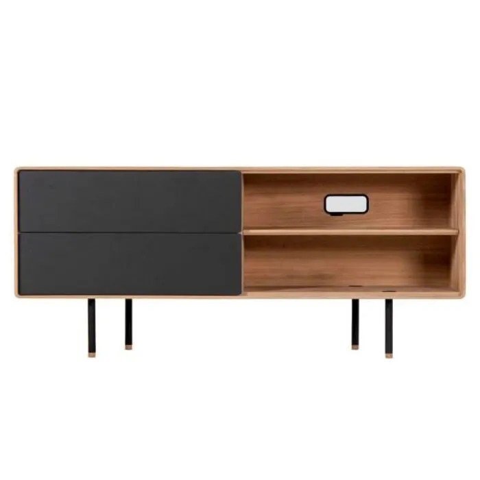Gazzda Fina Sideboard 150 dressoir-Nero-Hardwax oil natural Populair