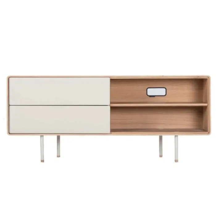 Gazzda Fina Sideboard 150 dressoir-Mushroom-Hardwax oil light Laatste Kans
