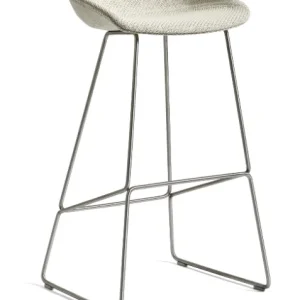 Uitverkoop HAY AAS 39 barkruk-Coda 100-Zithoogte 75 cm-Roestvrij staal