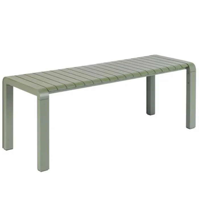 Beste Prijs Zuiver Vondel Garden tuinbank-Green-129,5x45x45 cm