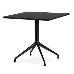HAY AAT 15 tafel-Zwart-80x80x74 cm-Linoleum Veilige Betaling