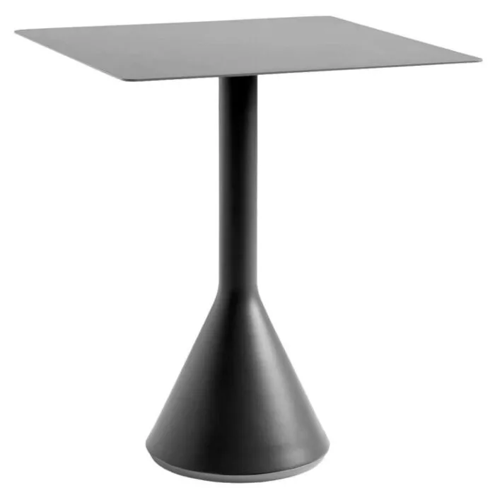 Direct Verzonden HAY Palissade Cone vierkant buitentafel-Anthracite