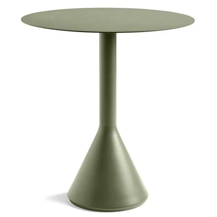 Meest Verkocht HAY Palissade Cone rond tafel-Olive-70x74 cm (Øxh)