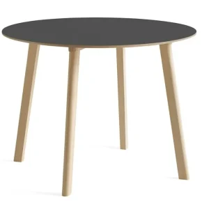 HAY CPH Deux 220 tafel-Stone grey-98x73 cm (Øxh)-Massief beuken onbehandeld Populair
