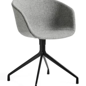 Express Levering HAY AAC 21 stoel-Hallingdal 130-Gepoedercoat Zwart