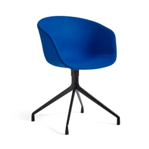 HAY AAC 21 stoel-Divina 756-Gepoedercoat Zwart Favoriet