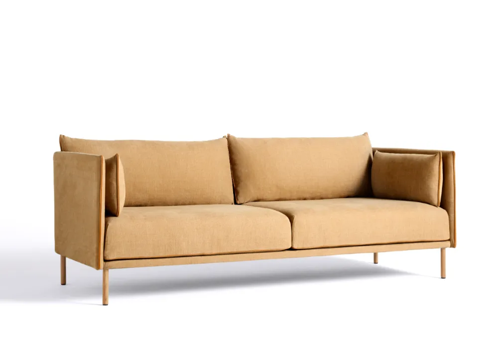 HAY Silhouette Sofa mono 3-zits bank-Linara 142-Geolied eiken Express Levering